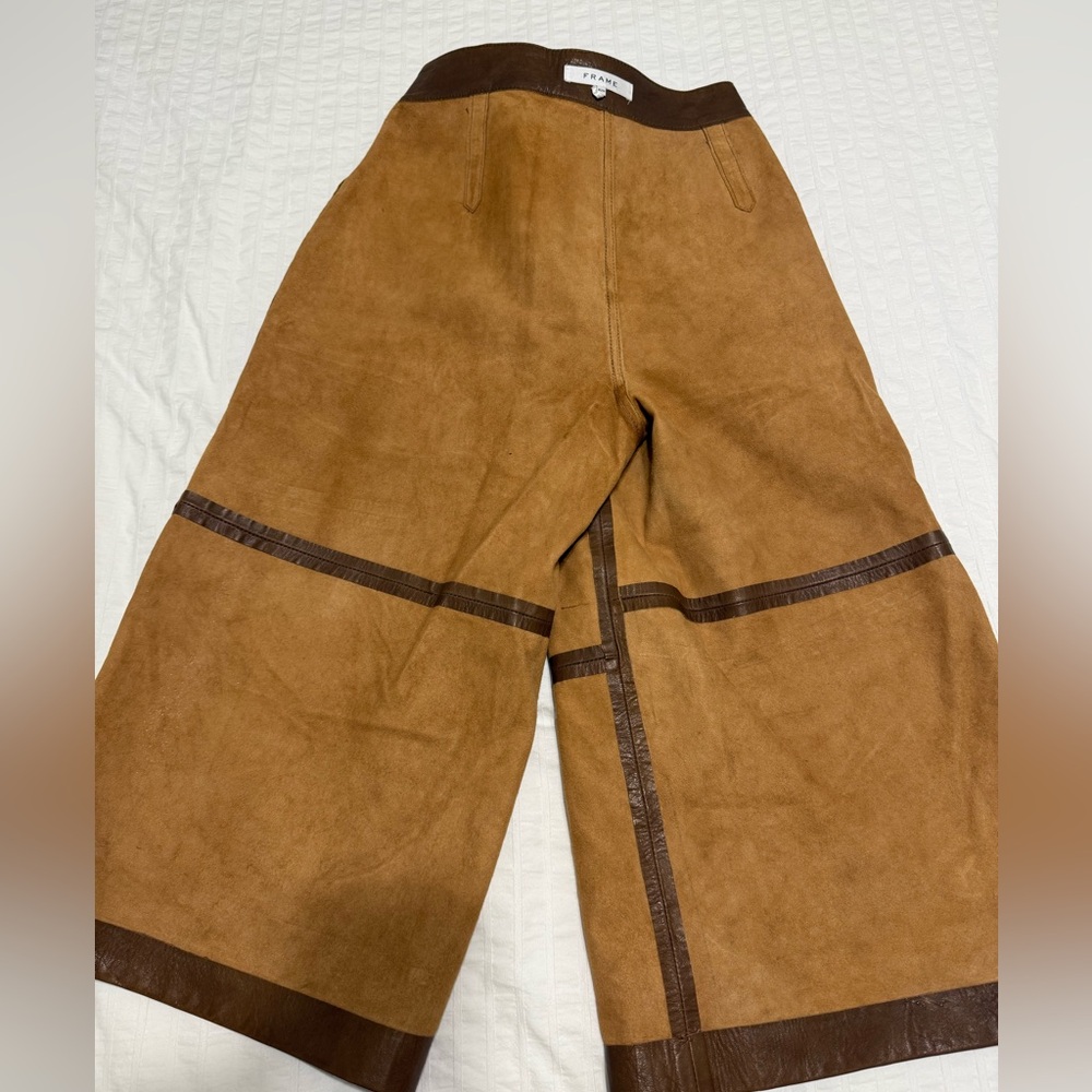 Frame Denim Chocolate Ankle Pants - Picture 7 of 11